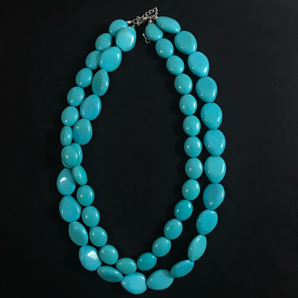 Turquoise Stone Necklace